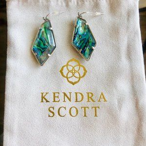 RARE Emmie Drop Earrings Abalone Shell